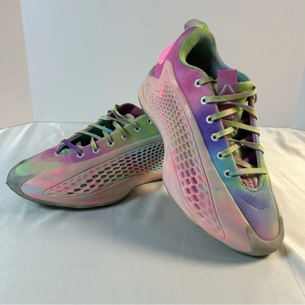 Adidas Anthony Edwards 1‎ Low Shoes- Multicolor, Athletic Size Men’s 6
